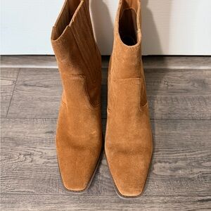Tan Suede Women's Boots